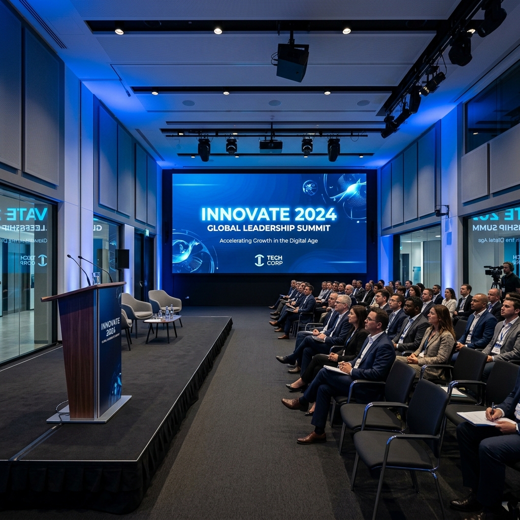 Corporate Product Launch Stage